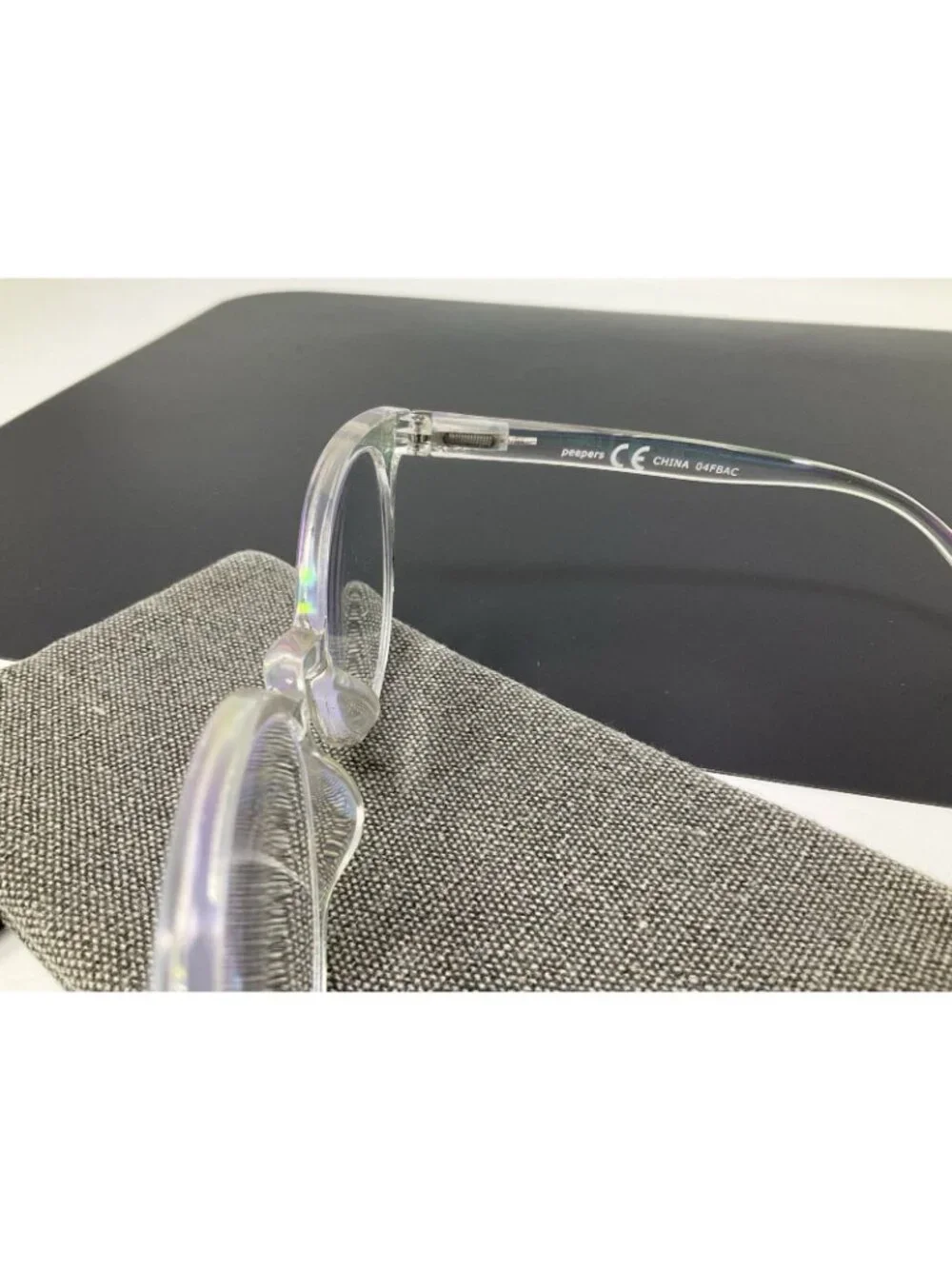 Peepers Moonstone BlueLight Blocking Reading Glasses iridescent Clear 2.25